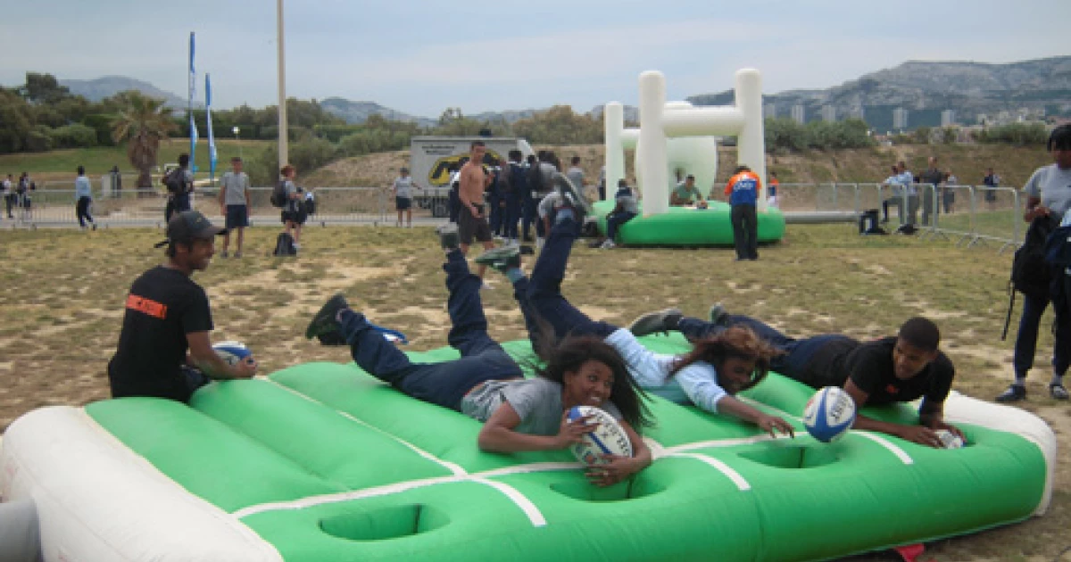 Marseille Village Rugby Personnes Au Rendez Vous Lnr Site