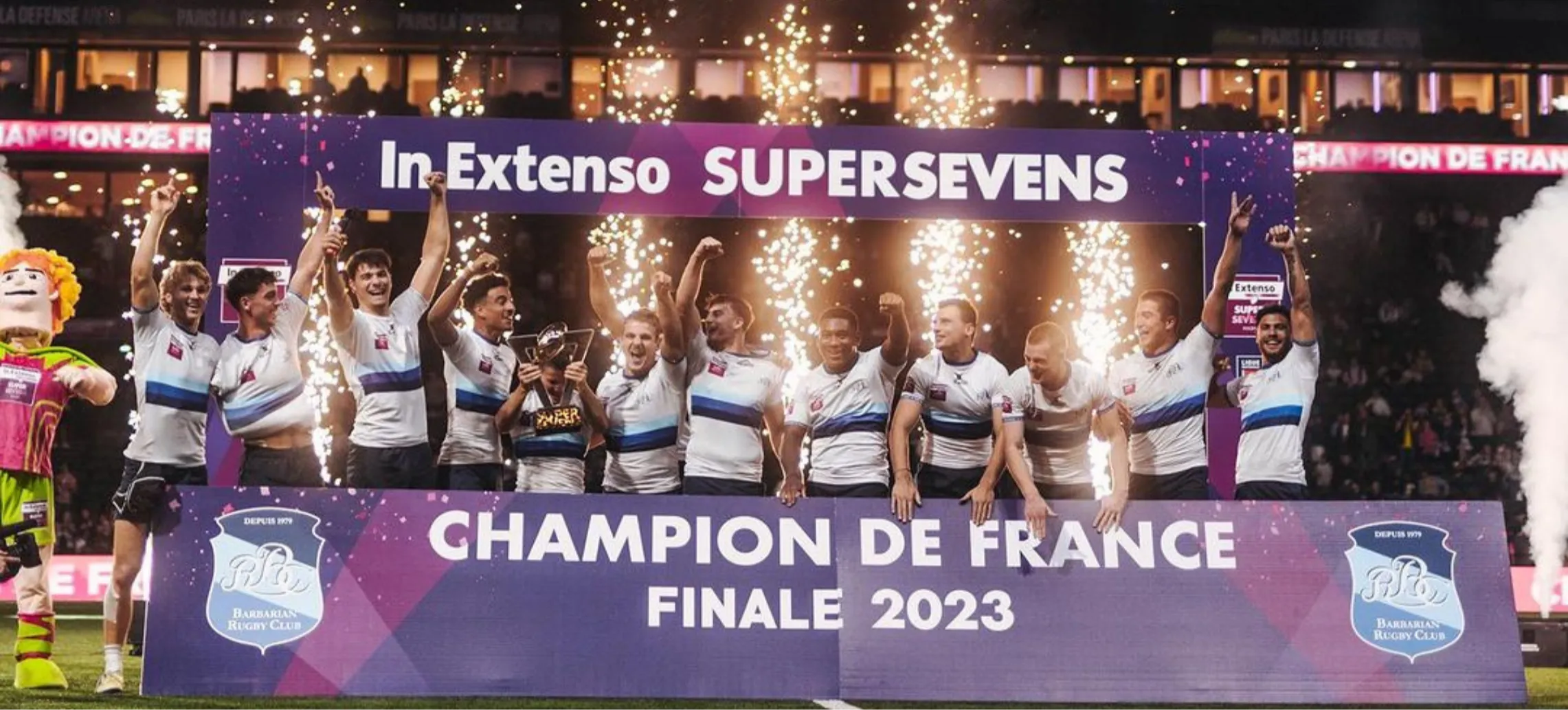 Les Barbarians Français champions 2023 !