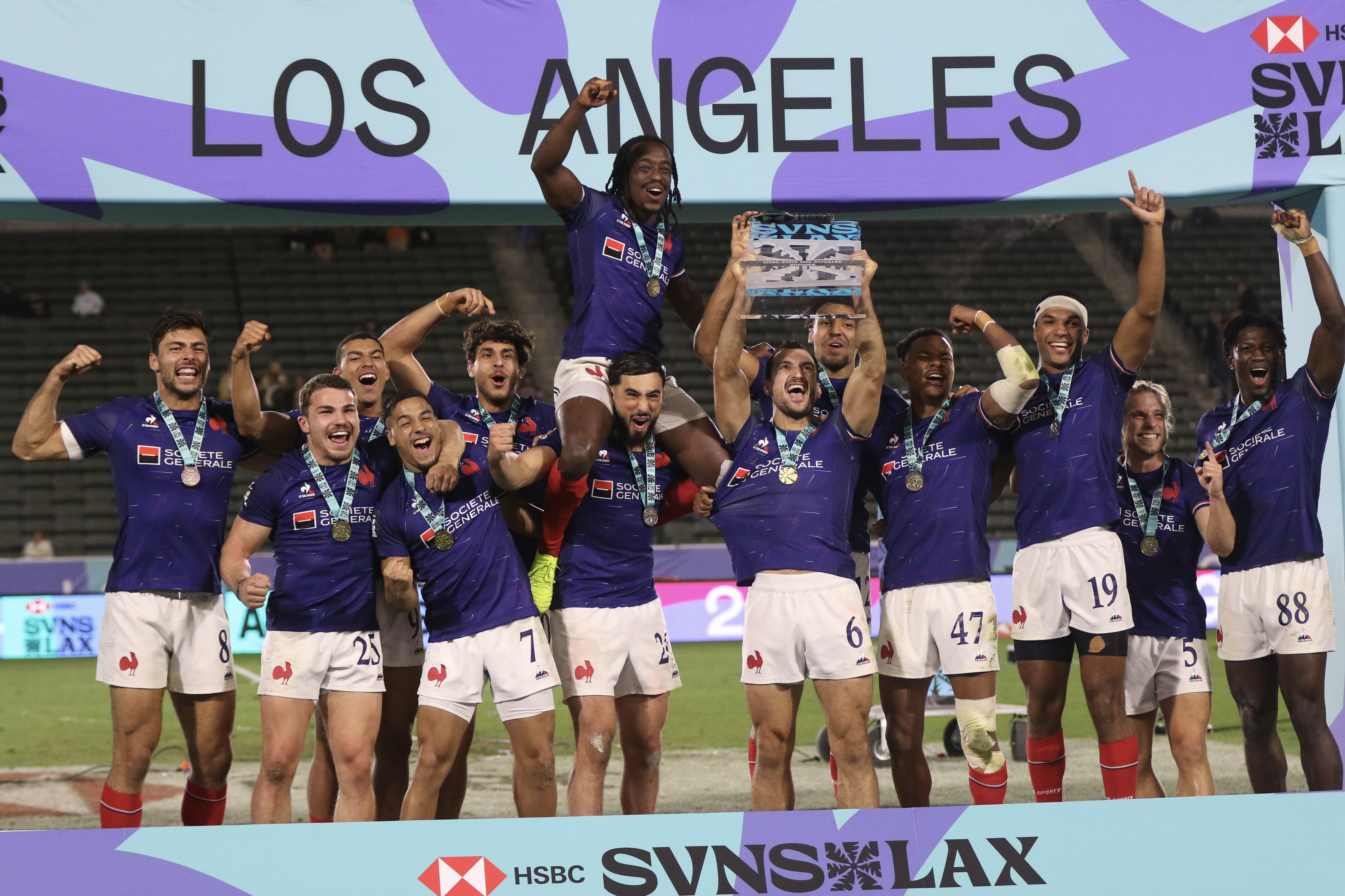 France 7 remporte le deuxième titre de son histoire à Los Angeles