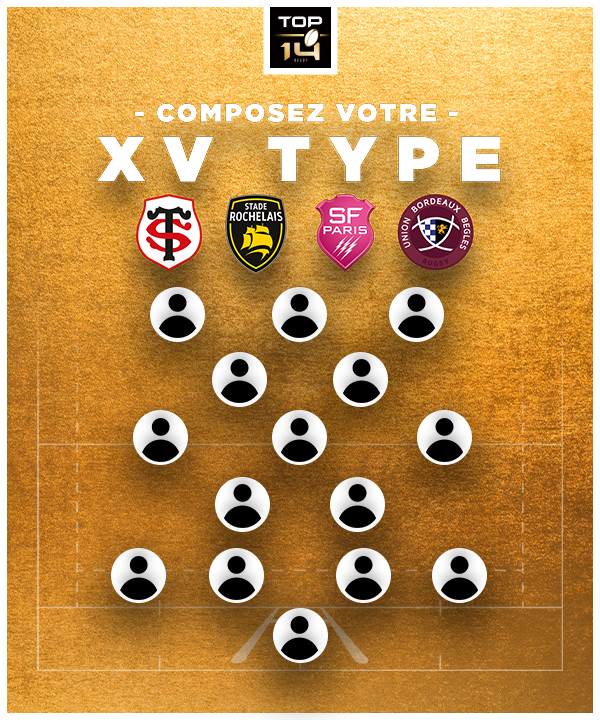 Composez votre XV type des demi-finales !