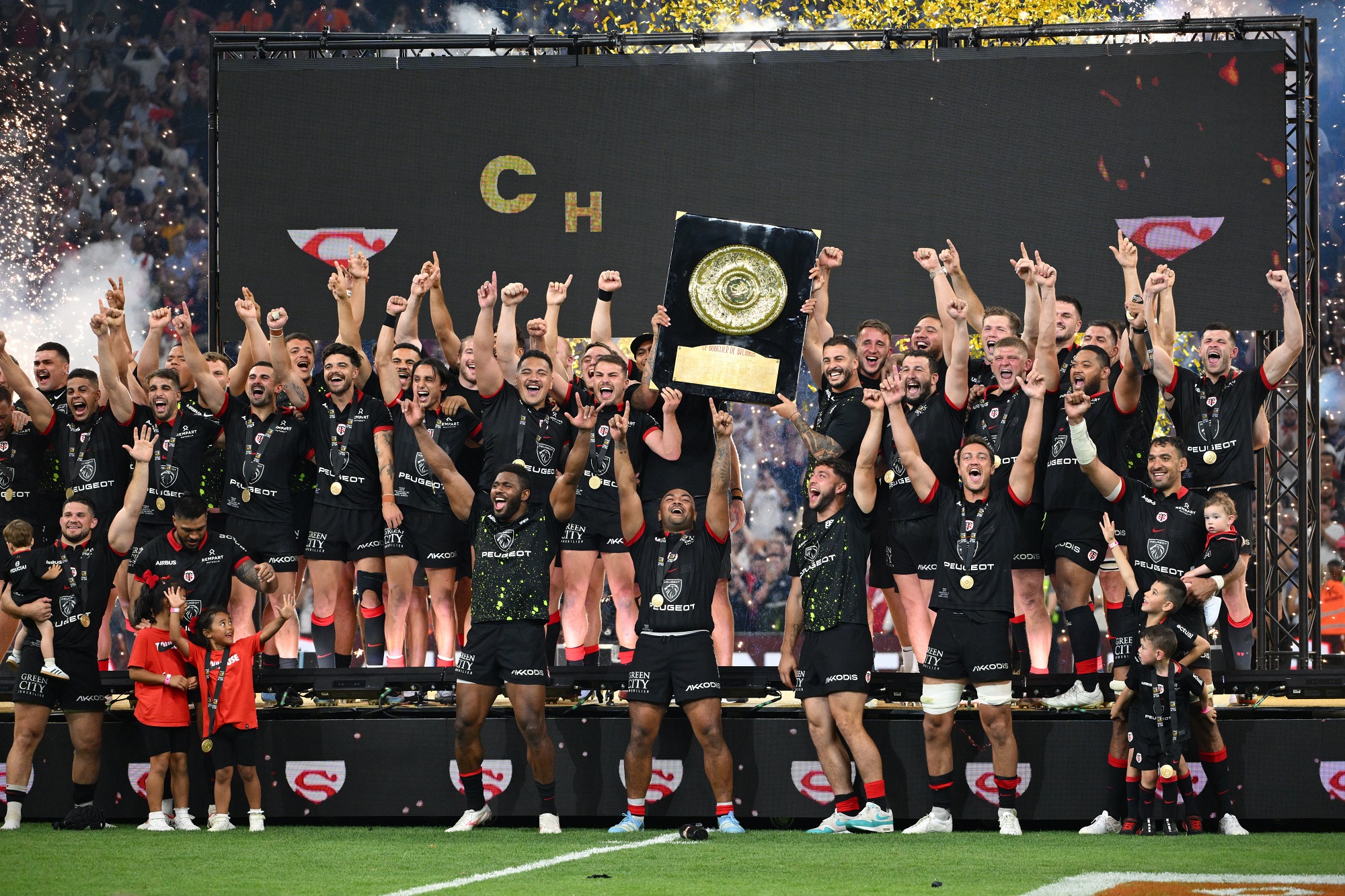 Un Stade Toulousain record décroche son 23e Brennus à Marseille