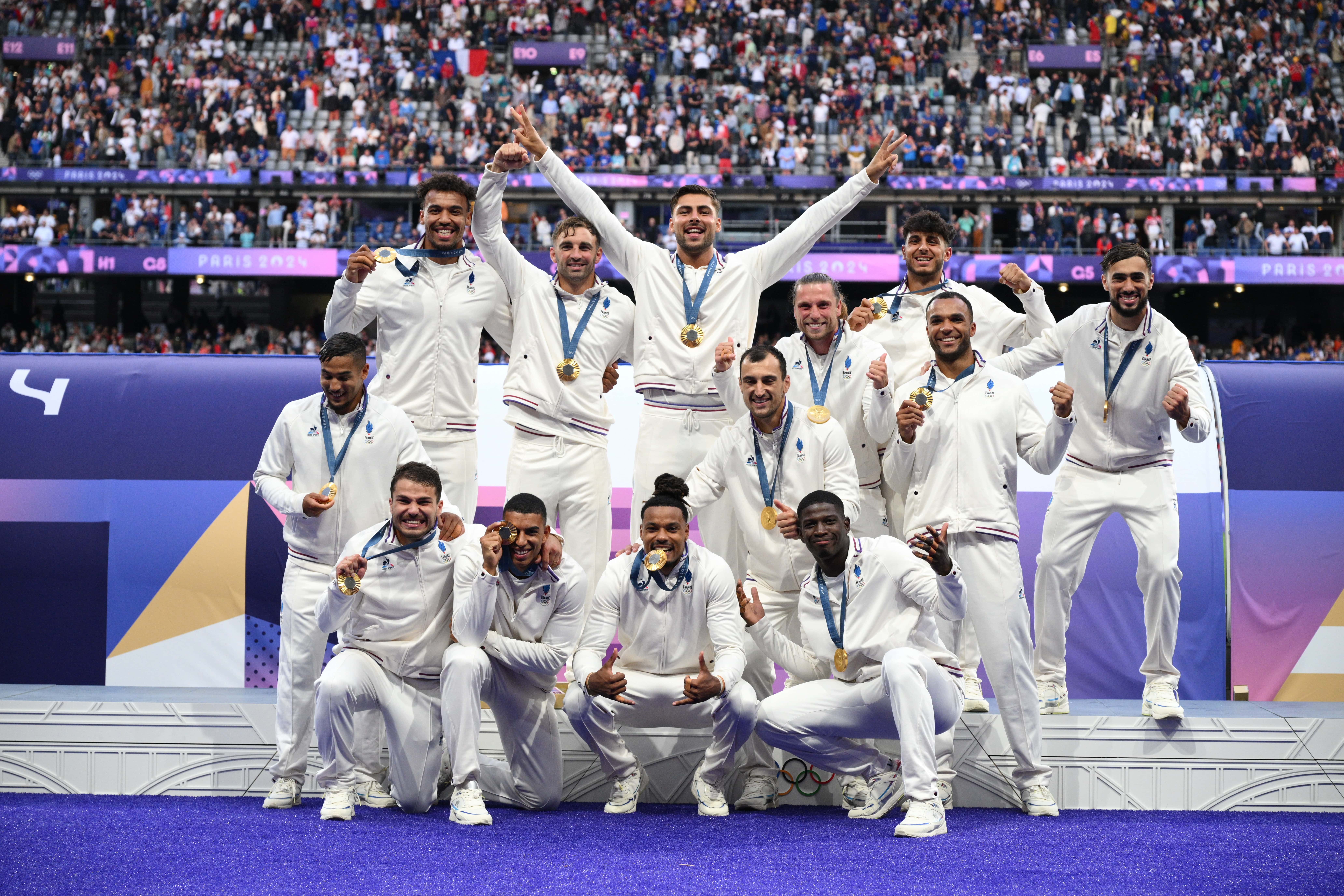 Les Bleus remportent l&#039;or à domicile pour la première fois !