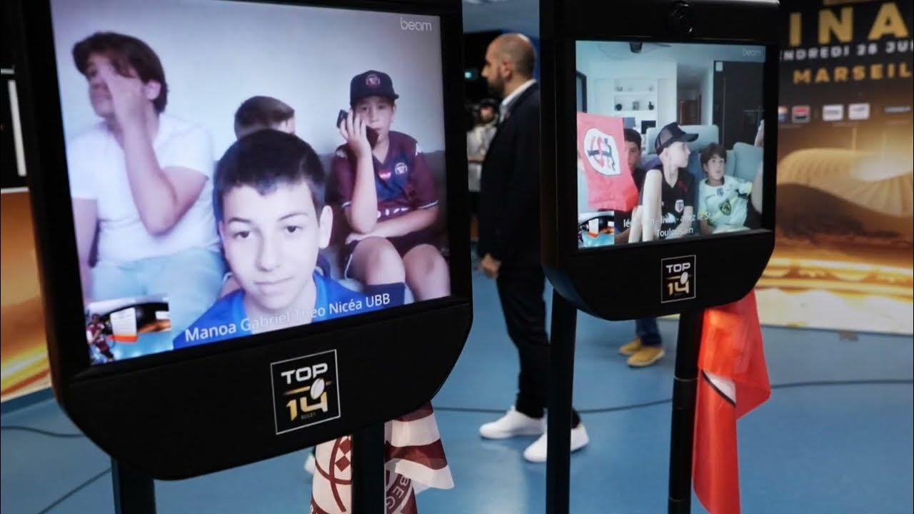 La LNR offre une expérience unique à des enfants malades lors de la finale du TOP 14