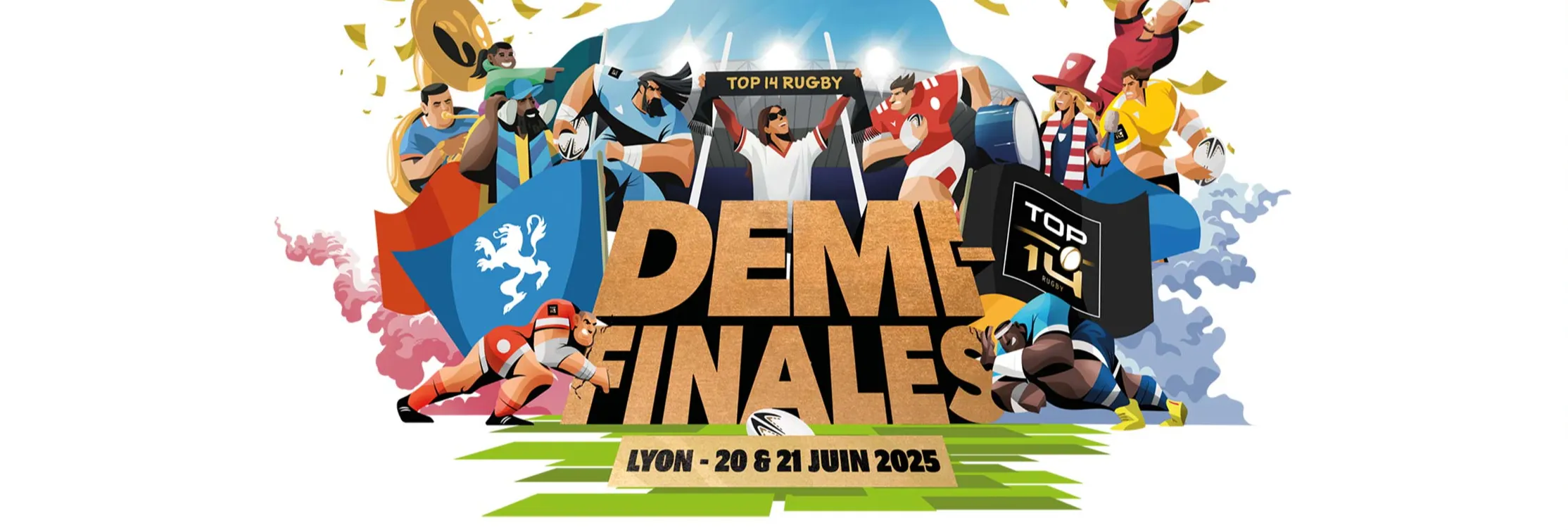 La billetterie pour les demi-finales de TOP 14 est ouverte !