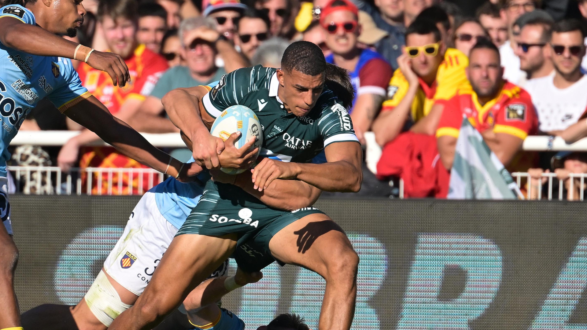 Le MHR vise la tête, défense d’entrée dans l’en-but français… 2e journée de la Challenge Cup