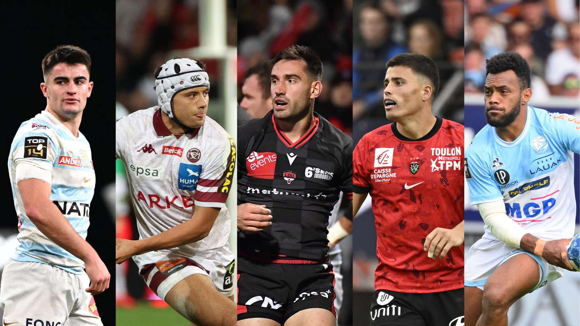 Le top 5 des meilleurs marqueurs d&#039;essais du TOP 14 !
