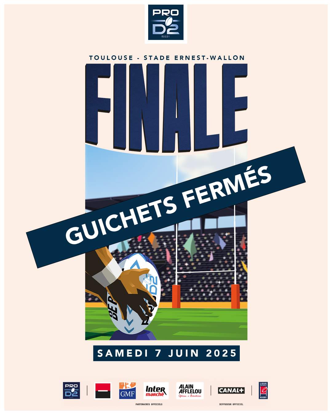 La Finale de PRO D2 se jouera à guichets fermés