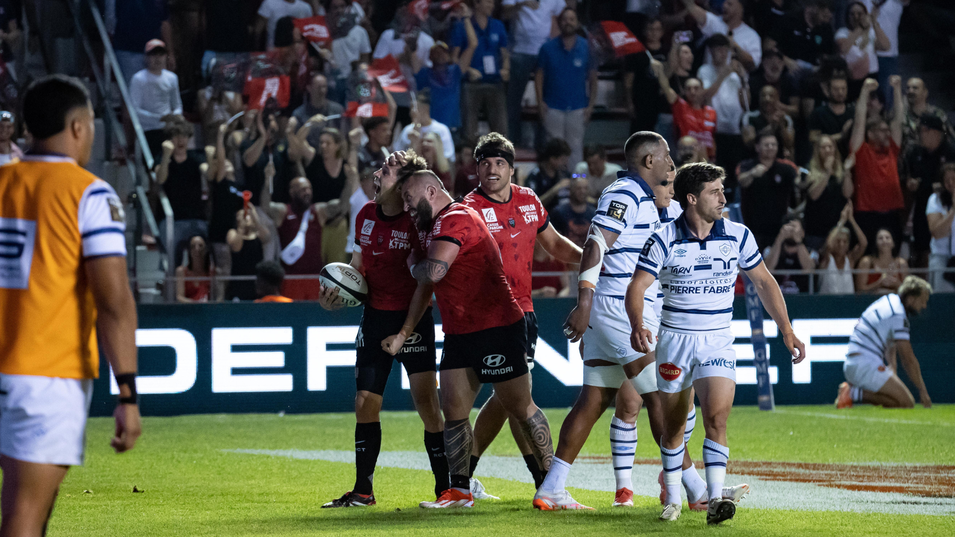 Barrages TOP 14 : Toulon a su accélérer pour prendre la direction de Lyon