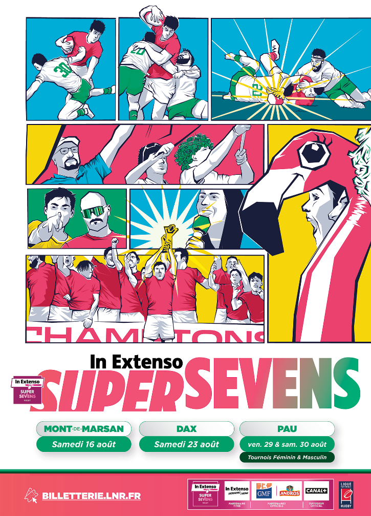 InExtenso SuperSevens 2025 : Découvrez les affiches de la première étape !