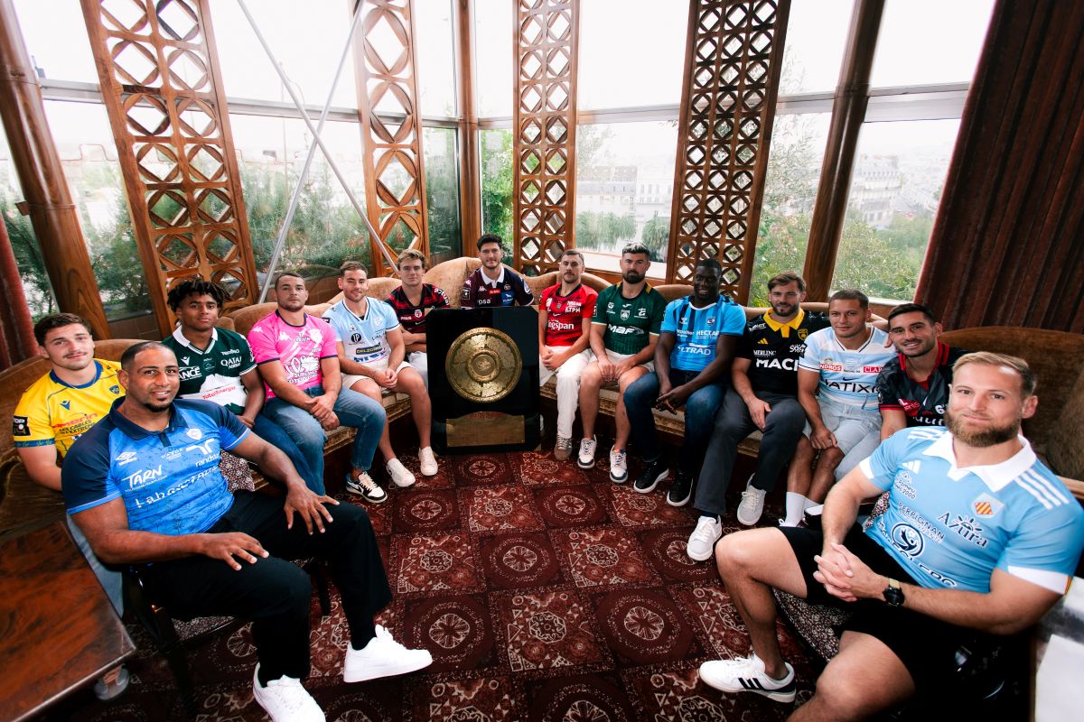 La photo officielle de la saison 2025/2026 du TOP 14