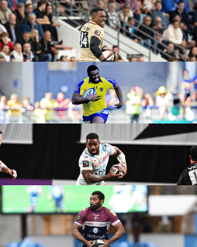 Quiz : classez ces meilleurs marqueurs fidjiens du TOP 14 !
