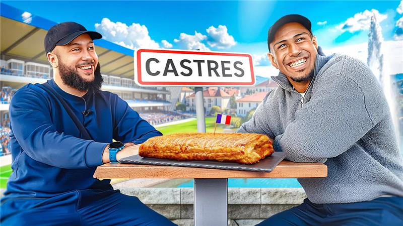 À la découverte de Castres avec Zack Nani et Mathieu Babillot