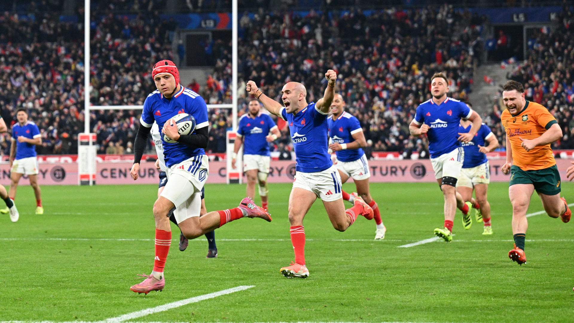 Les Bleus terminent la tournée par un succès