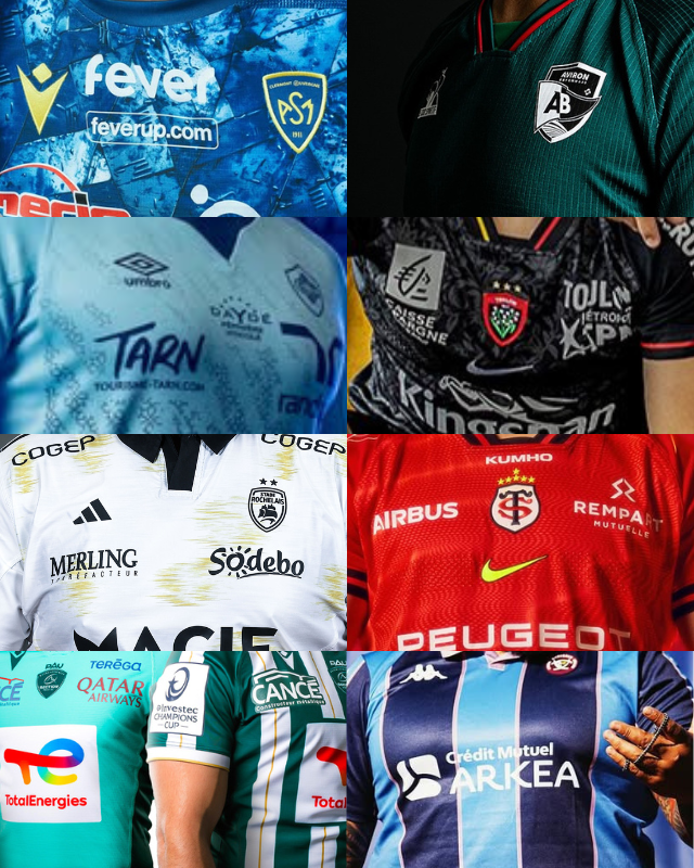 Investec Champions Cup : quel est votre maillot du TOP 14 préféré ?