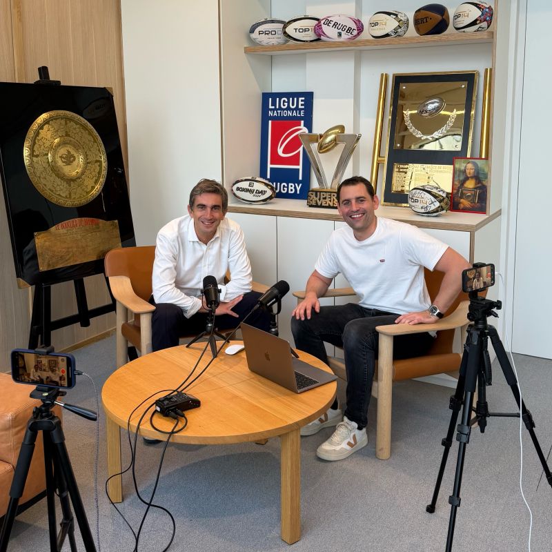 Yann Roubert, Président de la LNR au micro du podcast Depuis le Début