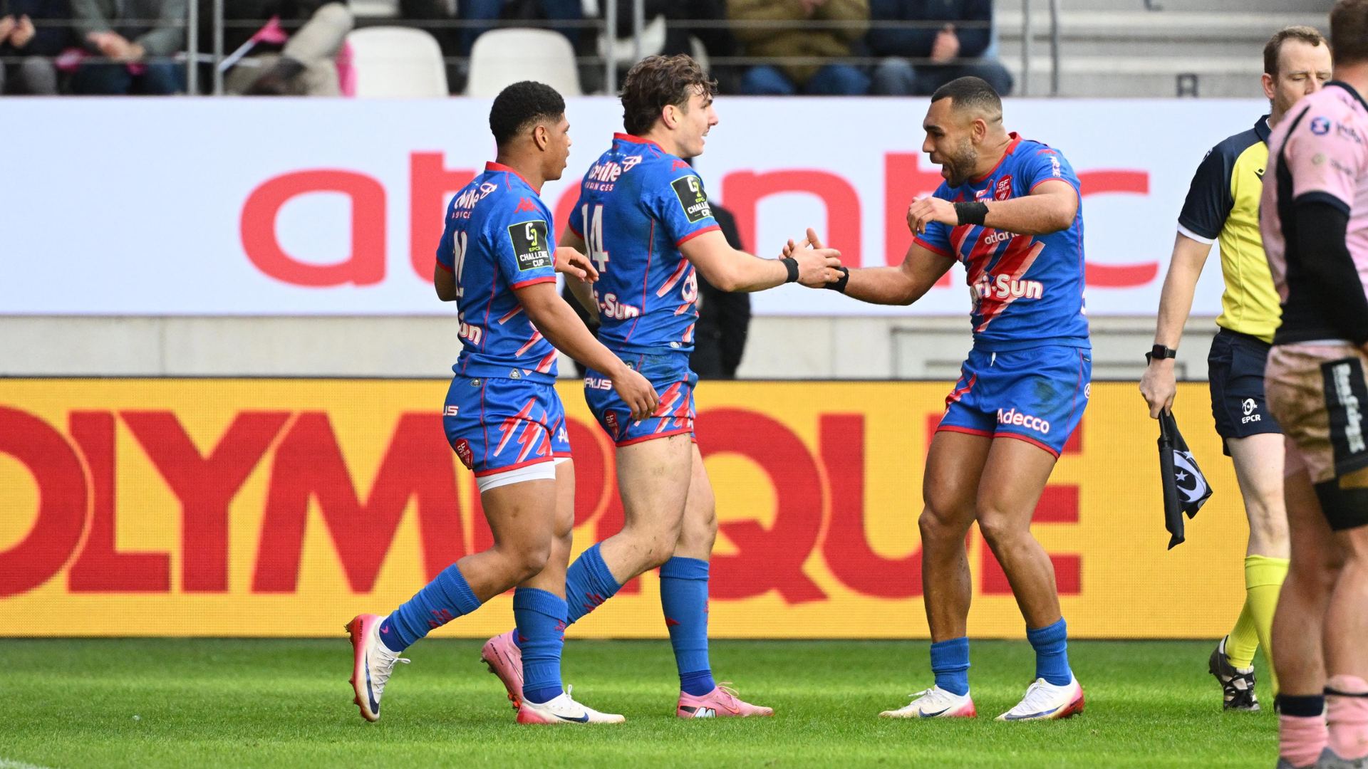 Paris, Montpellier et Perpignan ont bien démarré en Challenge Cup