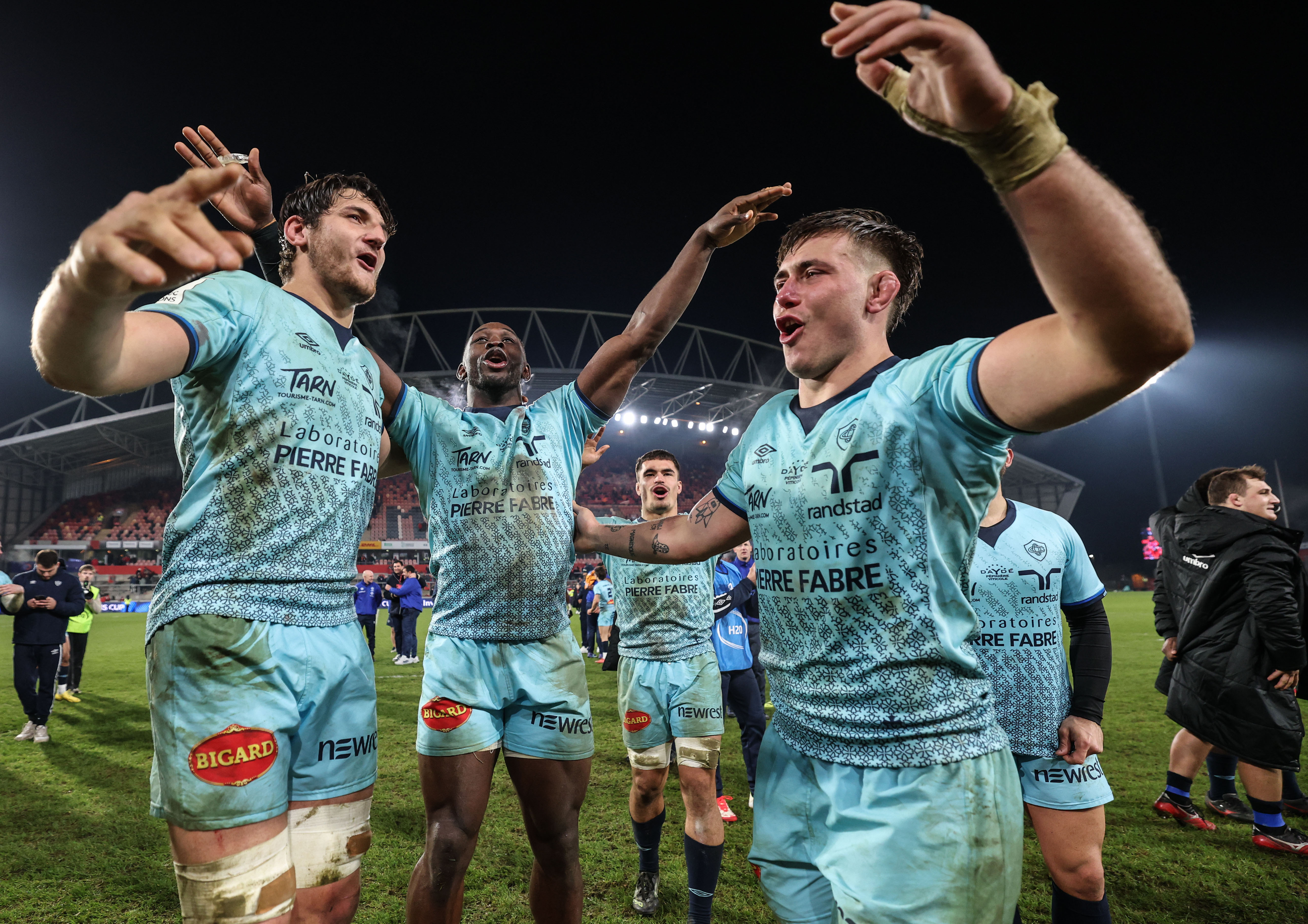 Les qualifiés pour le tableau final de la Champions Cup sont...