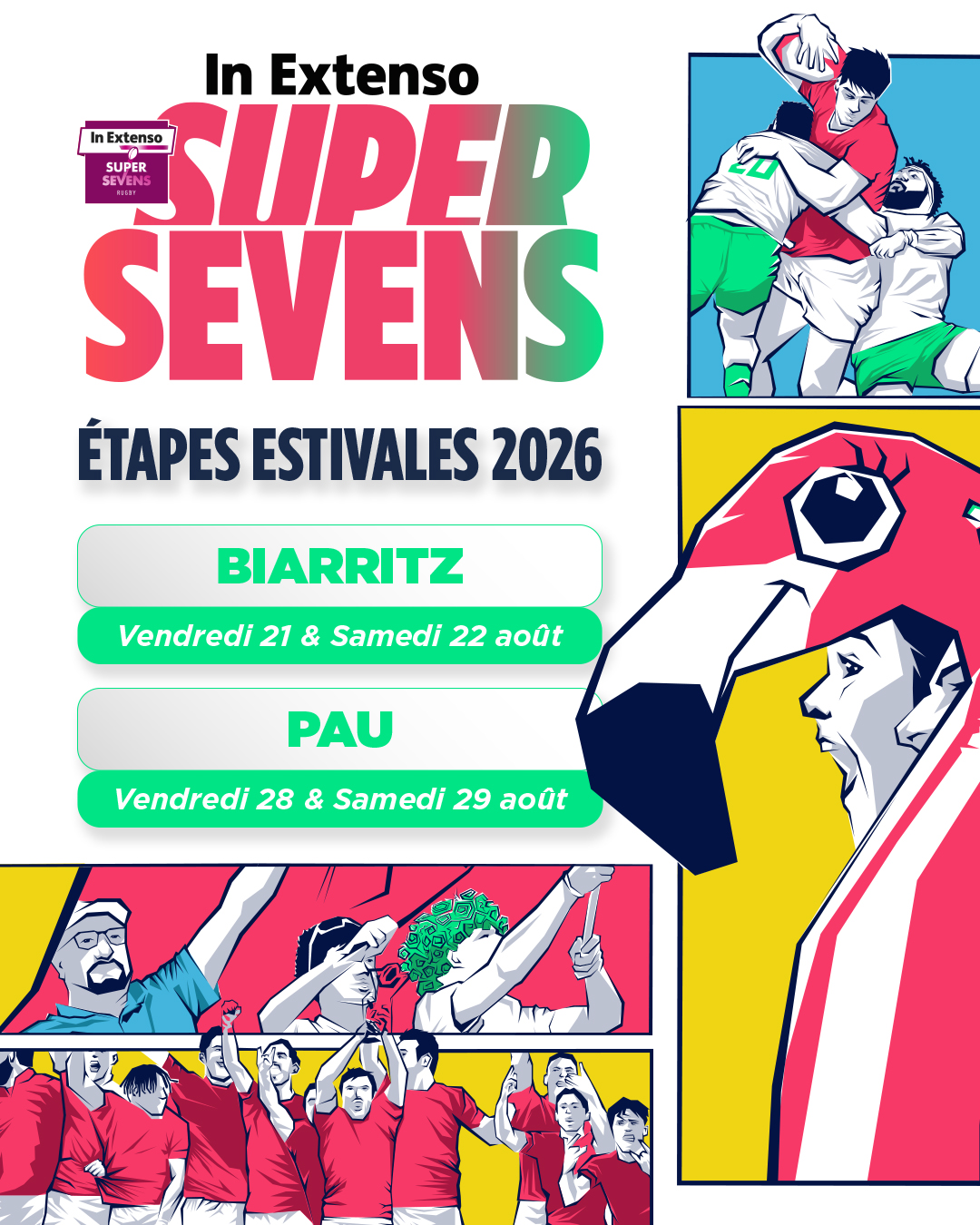In Extenso SUPERSEVENS 2026 : les étapes estivales sont connues !