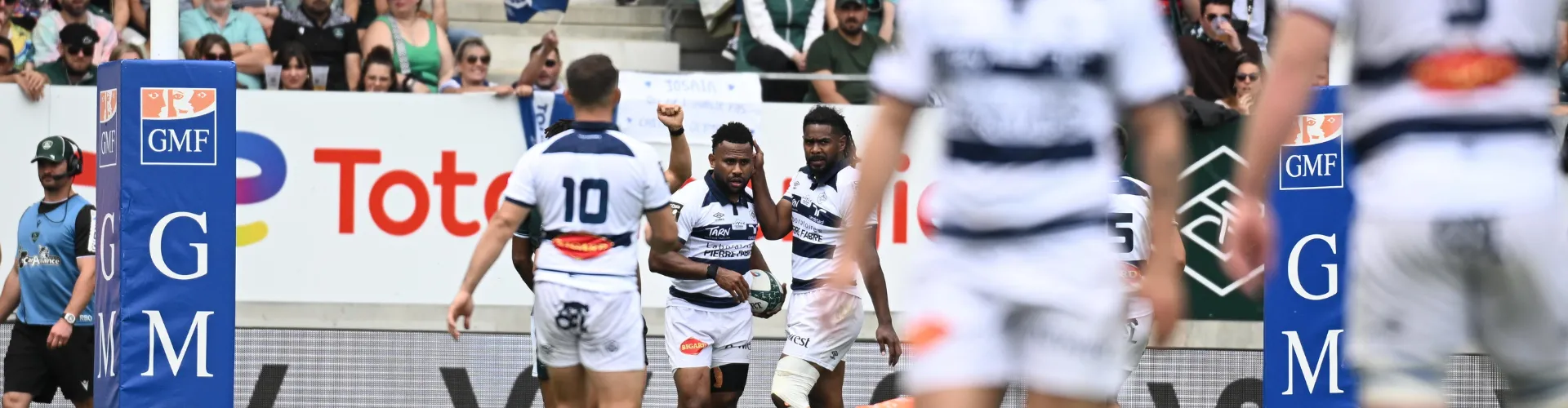 Top essais de la 23e journée de TOP 14, Castres inspiré et Toulouse c’est le pied !