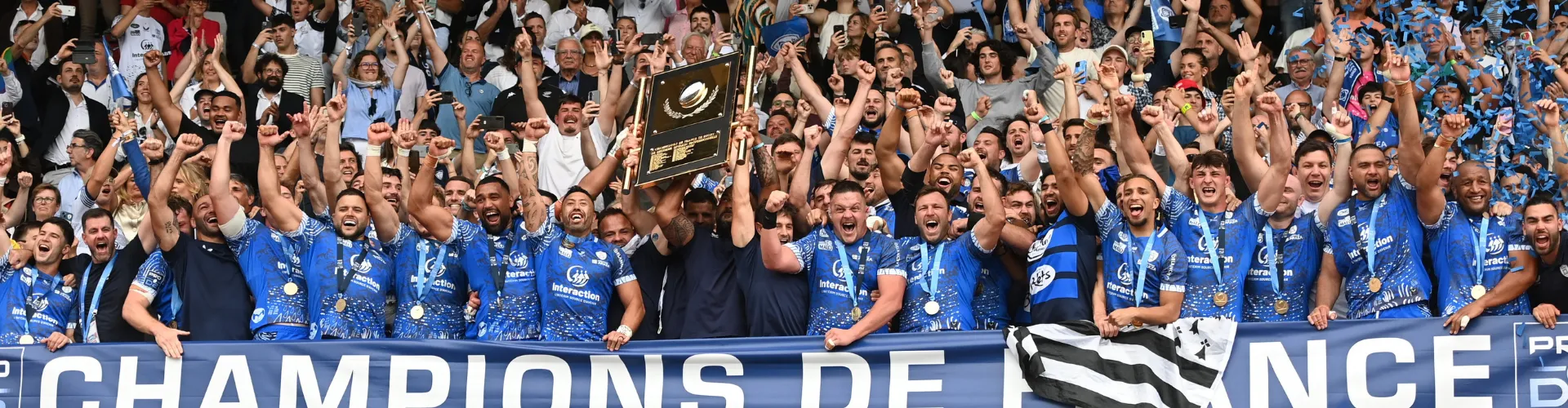 Finale PRO D2 : Mission reconquête réussie par les Vannetais sacrés champions !