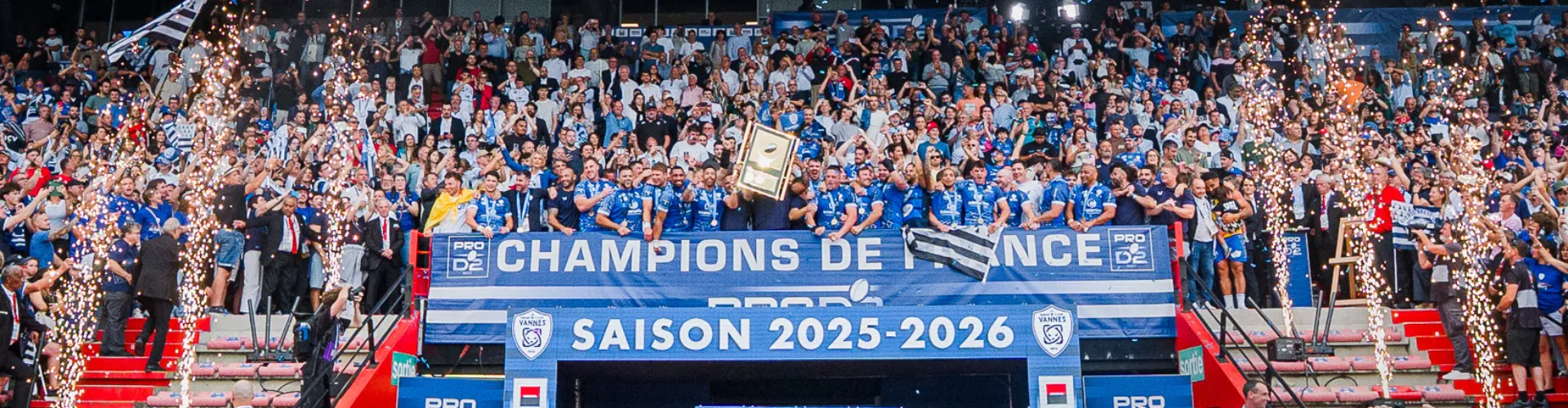 “Ce titre, c’est celui de tout un groupe” : les déclarations du RC Vannes après la finale