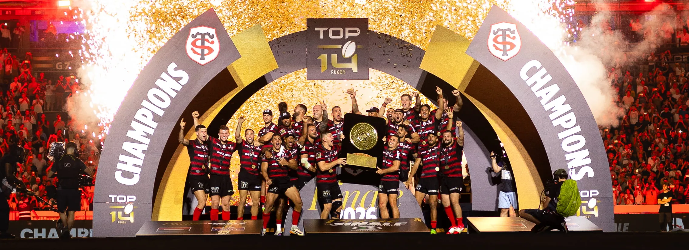 Finale TOP 14 : le Stade Toulousain est champion de France pour la quatrième fois de suite !