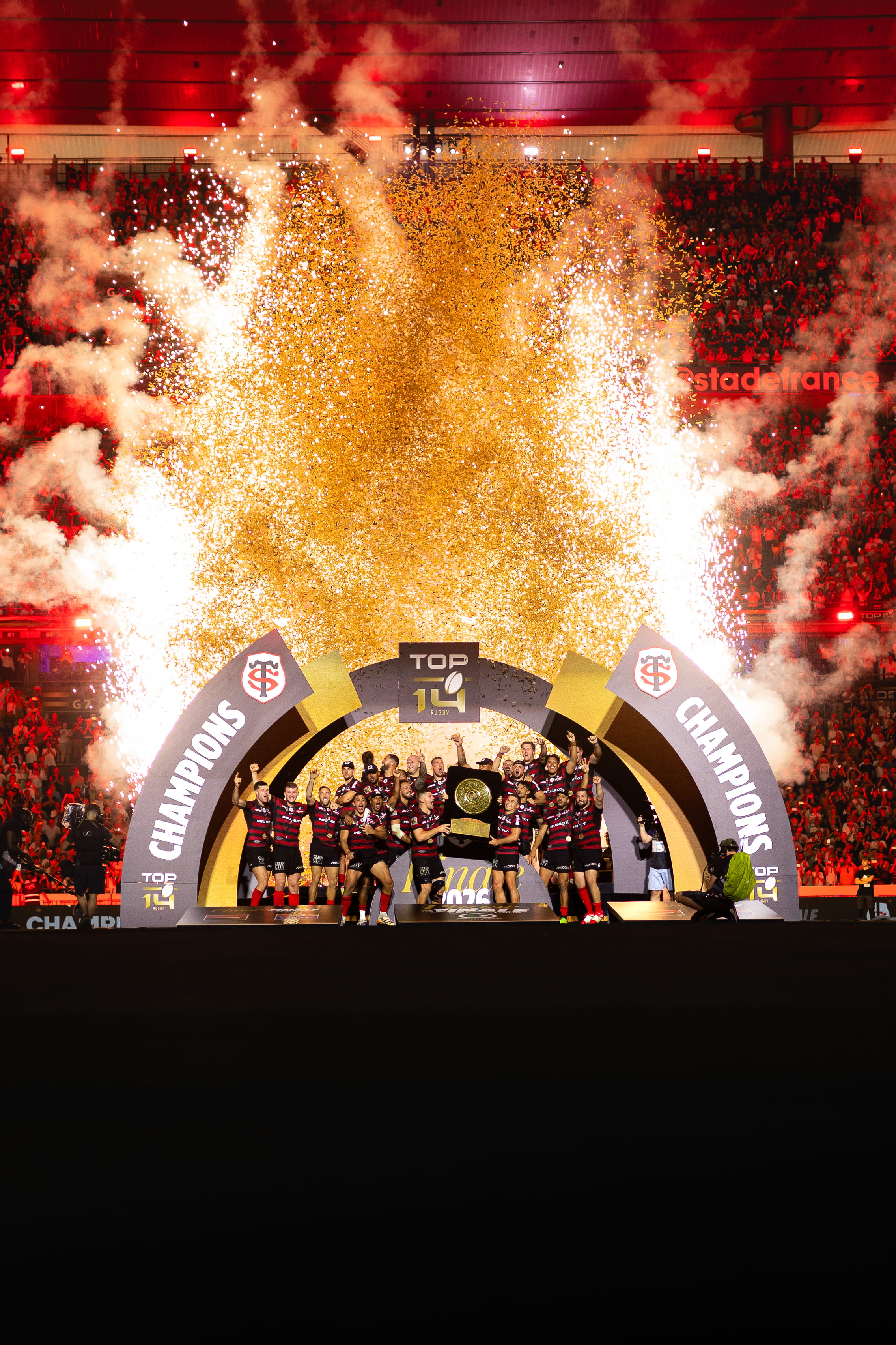 Finale TOP 14 : le Stade Toulousain est champion de France pour la quatrième fois de suite !