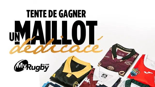 Gagne le maillot dédicacé de ton choix