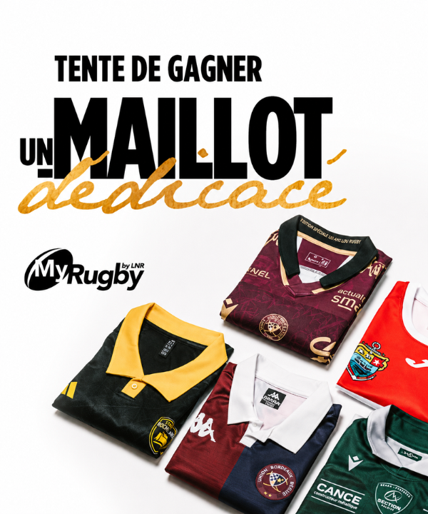 Gagne le maillot dédicacé de ton choix