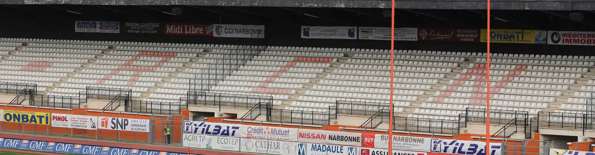 Le Parc des Sports et de l’Amitié, la piste du RC Narbonnais