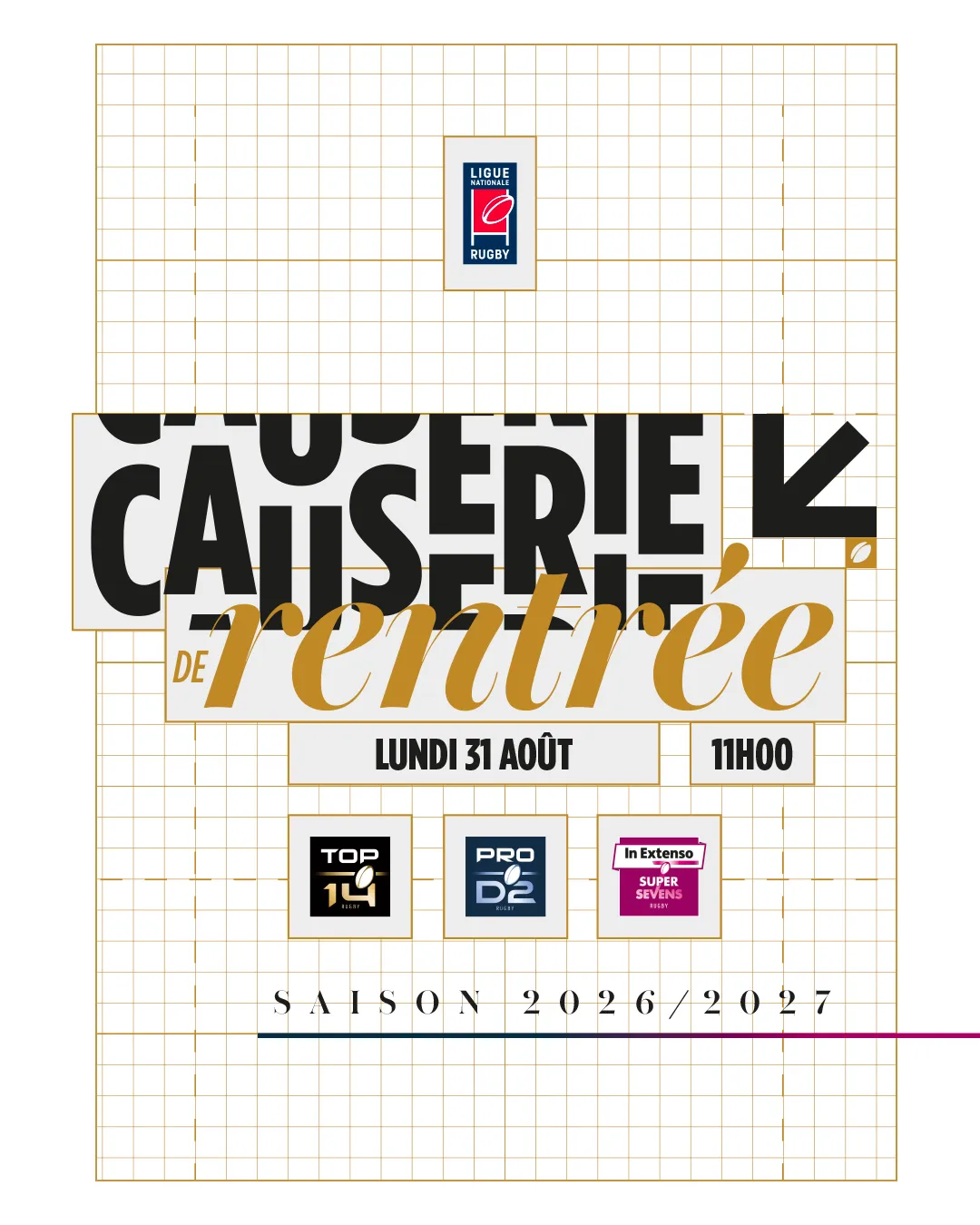 Saison 2026/2027 : inscrire la réussite du rugby professionnel français dans la durée