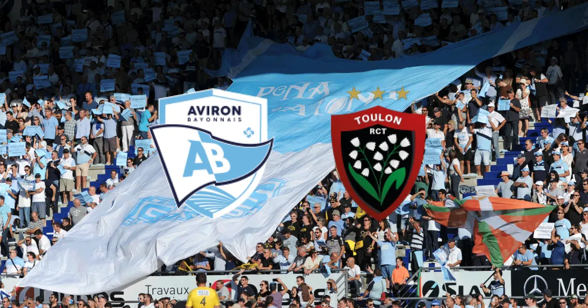 J1 de TOP 14 : l'Aviron Bayonnais s'offre un laborieux succès sur le RC Toulon (27-26)