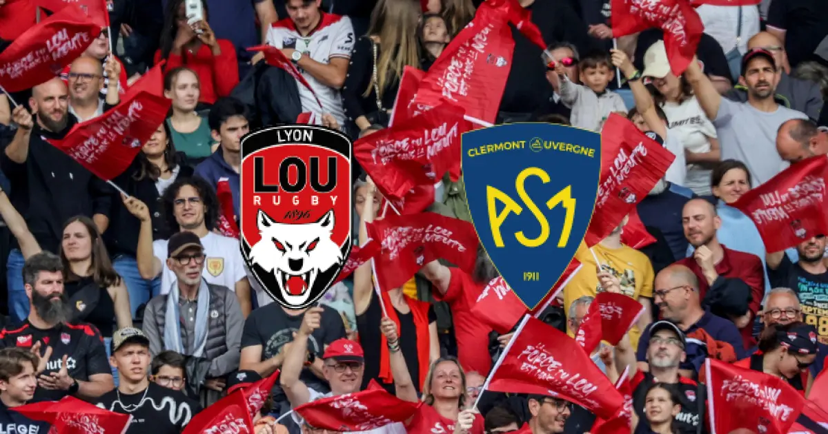 J1 de TOP 14 : victoire du LOU Rugby face à l'ASM Clermont (40-36)