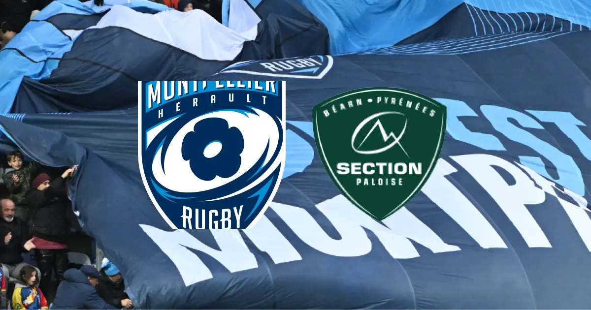 J1 de TOP 14 : la Section Paloise domine face au Montpellier Hérault Rugby (19-27)