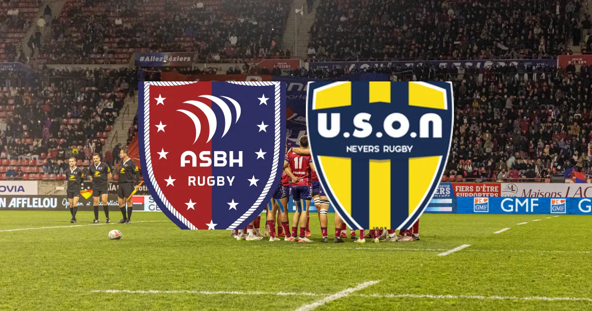 J3 de PRO D2 : l'AS Béziers Hérault s'impose sur le fil face à l'USON Nevers (21-20)