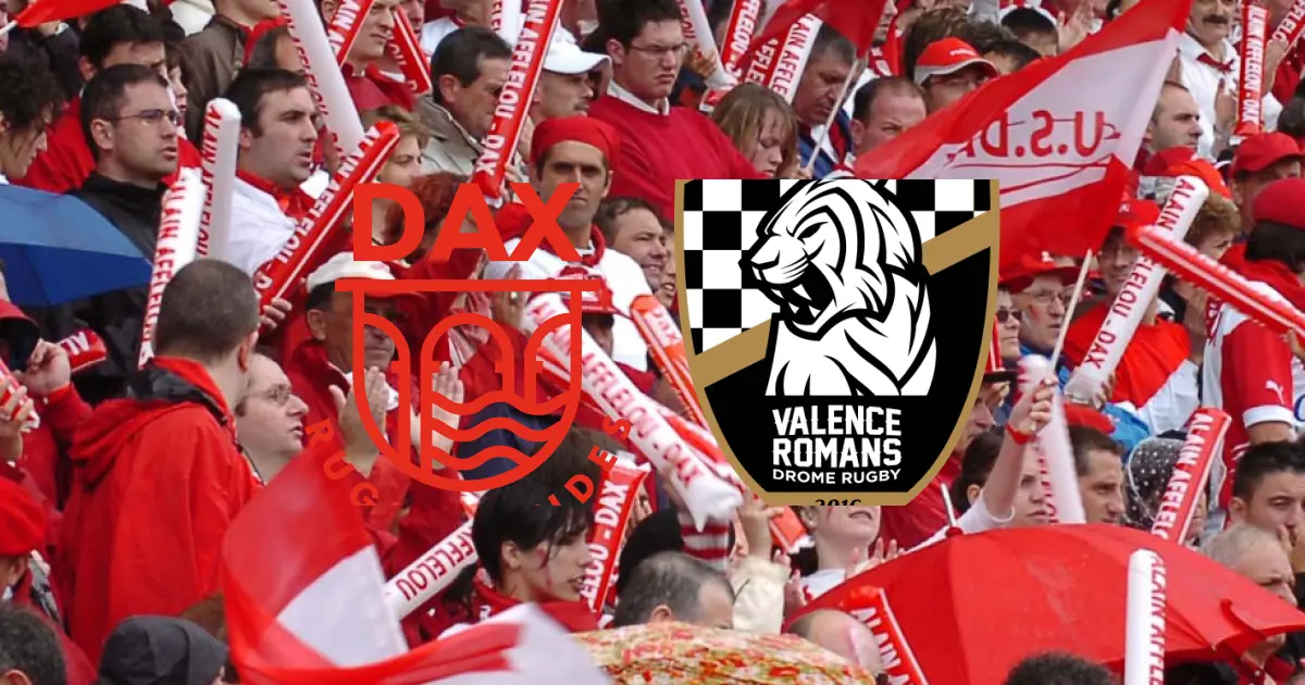 J3 de PRO D2 : l'US Dax surclasse Valence Romans DR (27-20)