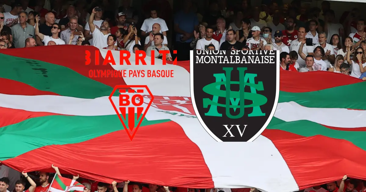 J5 de PRO D2 : le Biarritz Olympique PB obtient la victoire face à l'US Montauban (32-20)
