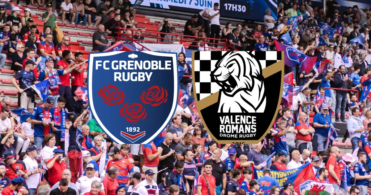 J5 de PRO D2 : victoire compliquée du FC Grenoble Rugby face à Valence Romans DR (20-17)