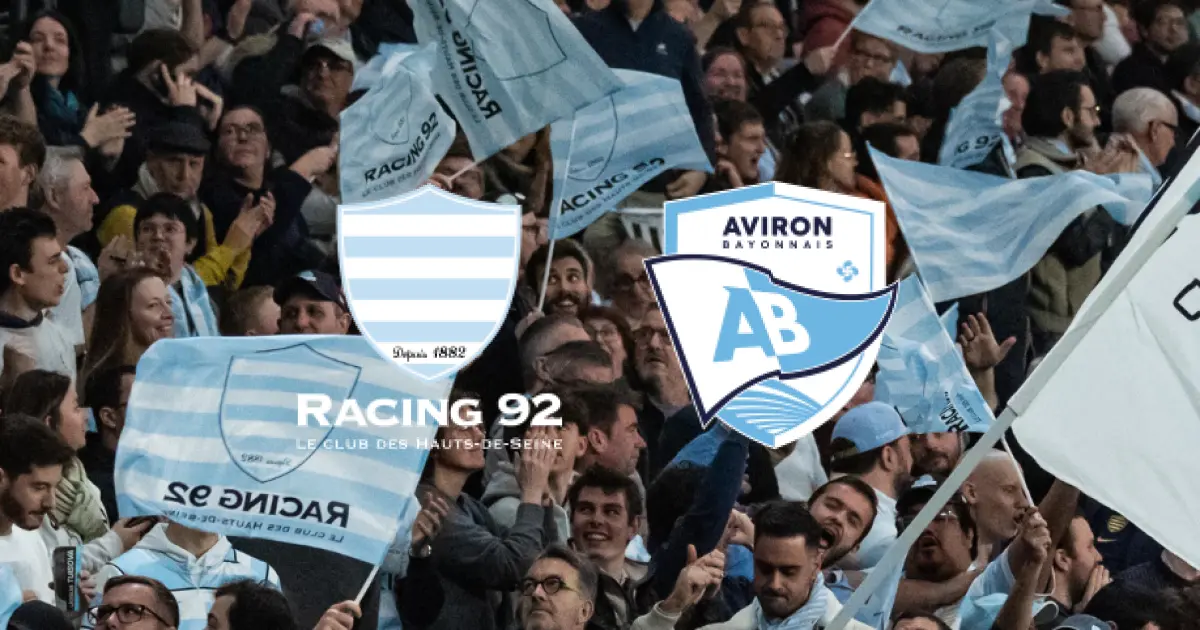 J4 de TOP 14 : l'Aviron Bayonnais s'accorde un laborieux succès sur le Racing 92 (17-20)