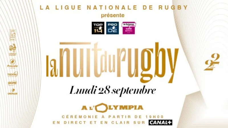 Les Lauréats de la 22ème édition de la Nuit du Rugby