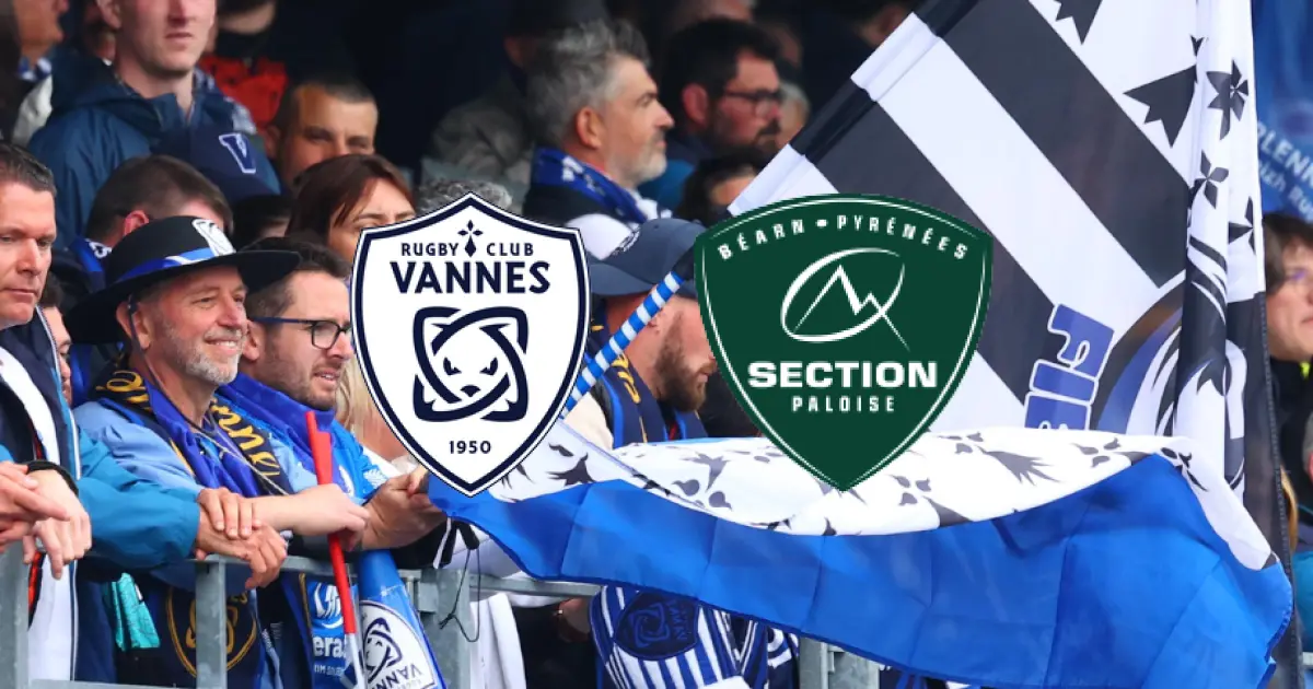 J5 de TOP 14 : victoire compliquée de la Section Paloise face au RC Vannes (40-43)