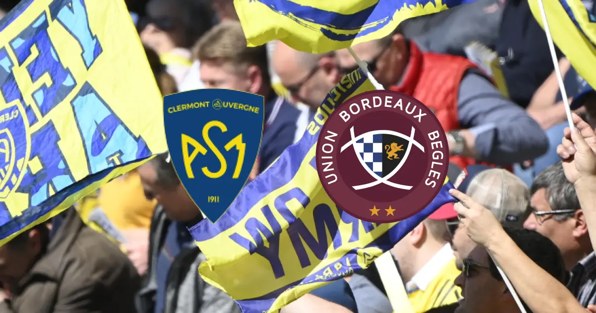J6 de TOP 14 : l'Union Bordeaux-Bègles devance de justesse l'ASM Clermont (22-23)