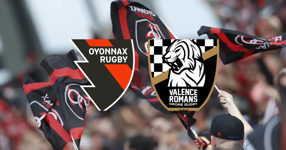 J7 de PRO D2 : Oyonnax Rugby s'octroie un large succès sur Valence Romans DR (51-25)