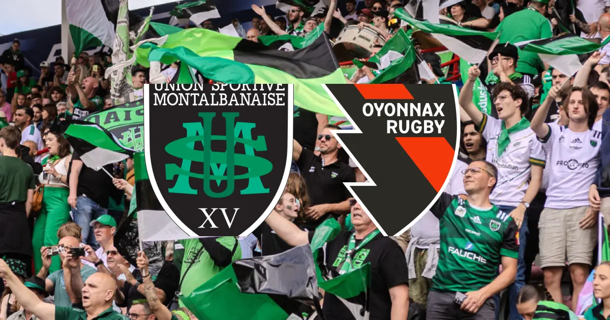 J8 de PRO D2 : l'US Montauban décroche une victoire sur le fil face à Oyonnax Rugby (24-23)