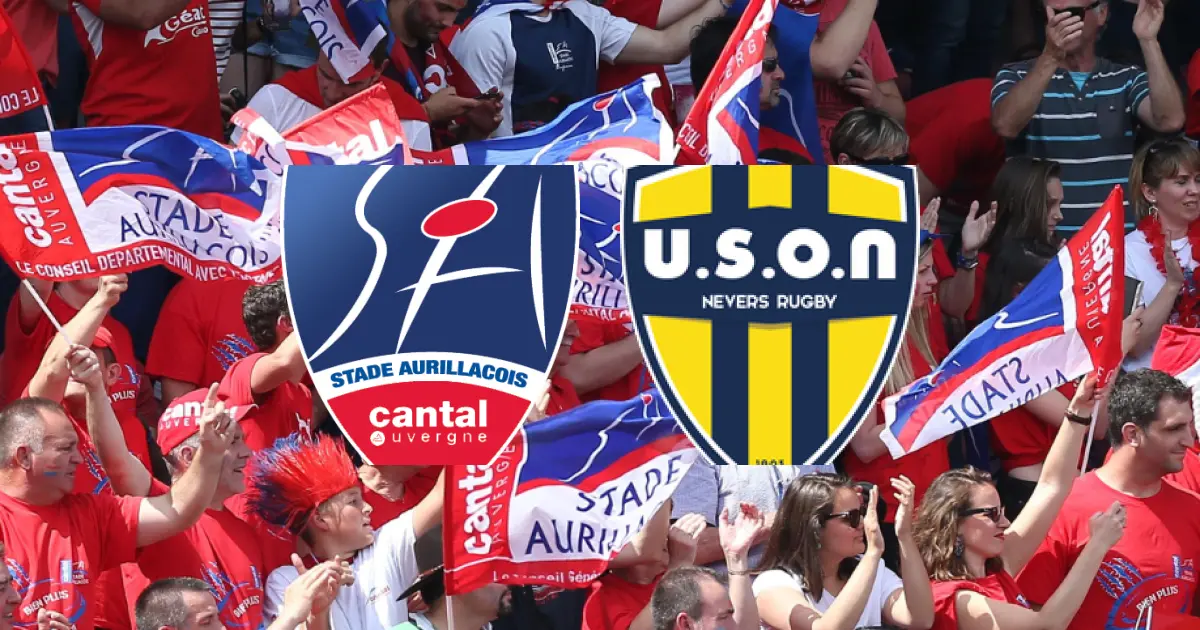 J8 de PRO D2 : le Stade Aurillacois remporte largement la rencontre face à l'USON Nevers (41-16)