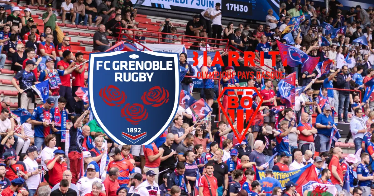 J8 de PRO D2 : victoire du FC Grenoble Rugby face au Biarritz Olympique PB (24-10)