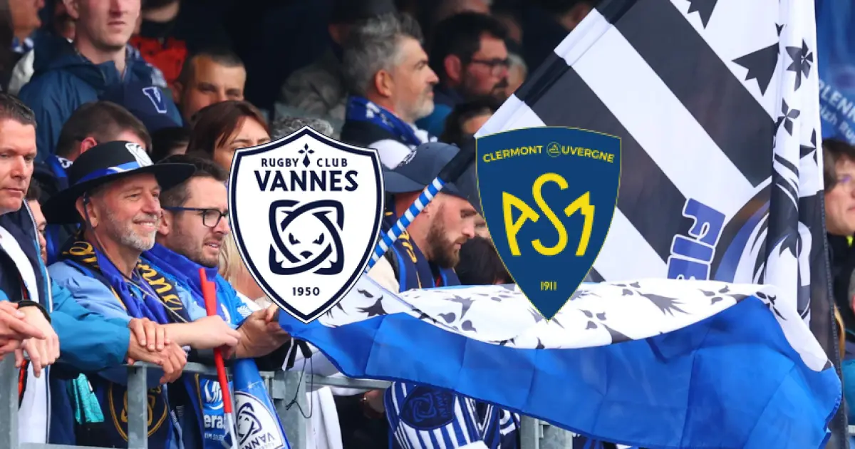 J7 de TOP 14 : victoire sur le fil du RC Vannes face au Montferrand (27-26)