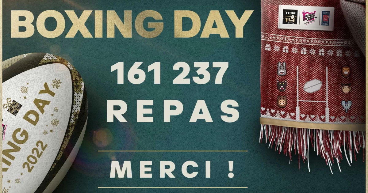 BOXING DAY RUGBY : LES MAILLOTS DU TOP 14 S’ENVOLENT AUX ENCHERES, PLUS ...