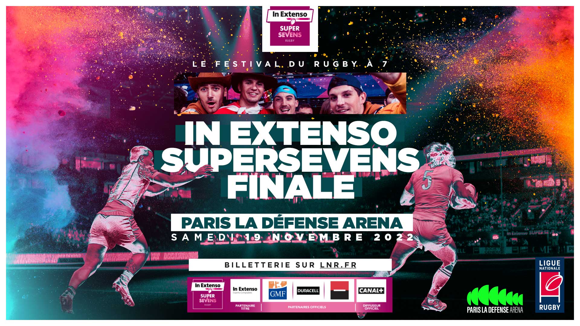 In Extenso Supersevens: Tous les effectifs des clubs pour l&#039;étape finale de Paris La Défense Arena