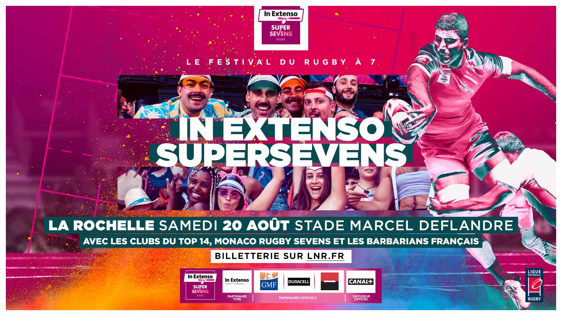In Extenso Supersevens: Tous les effectifs des clubs pour l'étape de La Rochelle